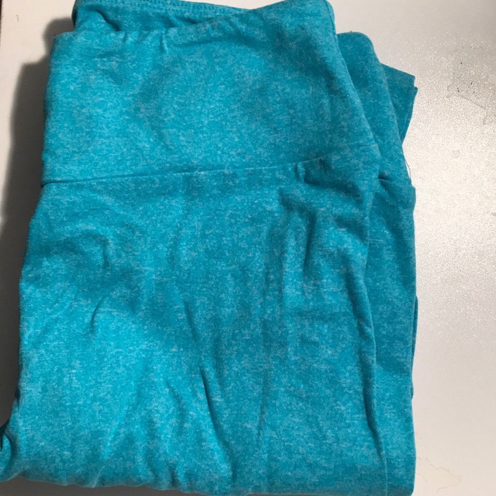 Solid Blue OS LuLaRoe Leggings